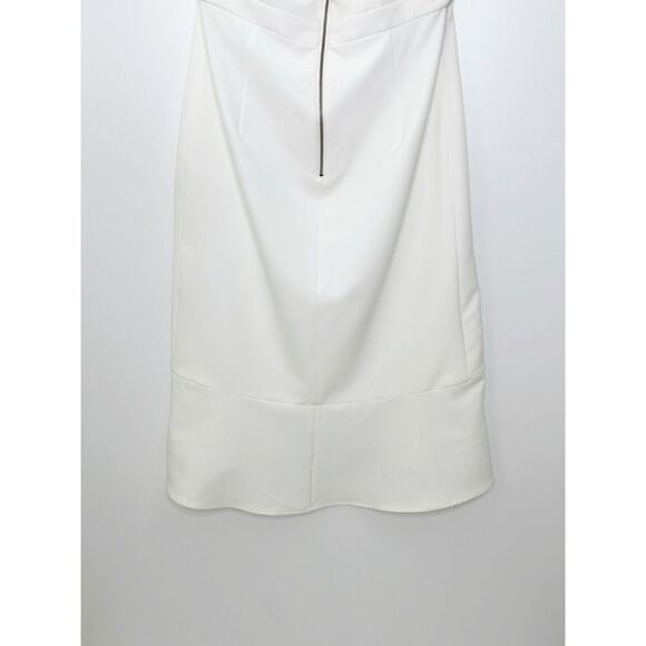 Bardot Off The Shoulder Dress White Size 8 Medium - Picture 7 of 11